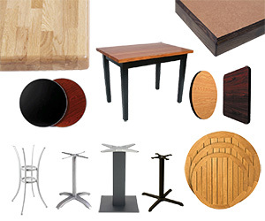 Restaurant Tables &amp; Bases