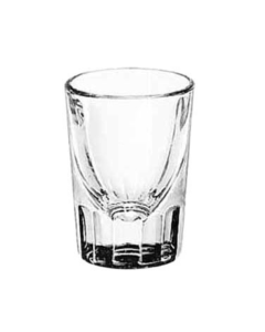 Libbey 5135  -  1 1/4 oz Fluted Whiskey Shot glass (8 cs available)